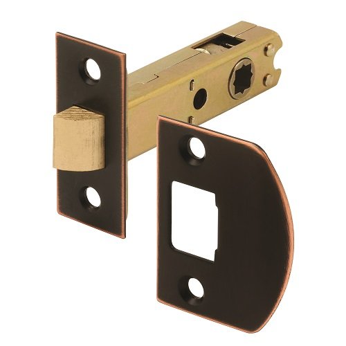 Product Cover Defender Security E 2772 Passage Door Latch, 9/32 In. & 5/16 In. Square Drive, Classic Bronze
