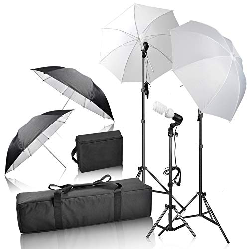 Product Cover Emart 600W Photography Photo Video Portrait Studio Day Light Umbrella Continuous Lighting Kit