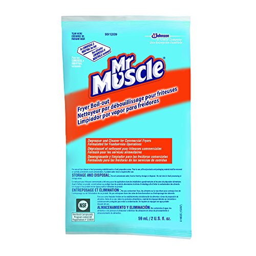 Product Cover Diversey Mr. Muscle Boil Out Fryer Cleaner (2-Ounce, Case of 36)