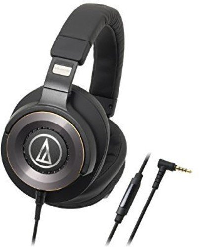 Product Cover Audio-Technica ATH-WS1100iS Solid Bass Over-Ear Headphones with In-Line Microphone & Control