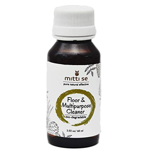 Product Cover Mitti Se Floor & Multipurpose Cleaner - Non-Toxic Disinfectant & Deodorizer, 100% Plant Based Ingredients, Grey Water Safe for Reuse-60ml