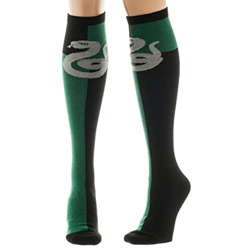 Product Cover Harry Potter Slytherin Crest Knee High Socks Multi One Size