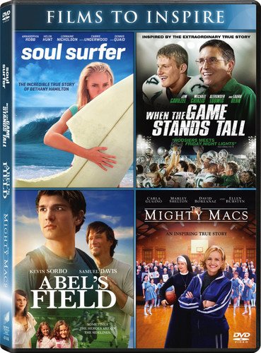 Product Cover Abel's Field / Mighty Macs, the - Vol / Soul Surfer / When the Game Stands Tall - Vol - Set