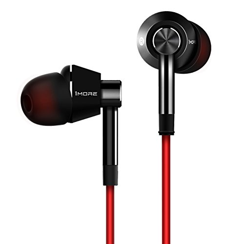 Product Cover 1MORE Dynamic Driver In-Ear Earphones Fashion Headphones with Ergonomic Comfort, Balanced Sound, Tangle-Free Cable, Volume Control, Microphone - 1M301 Space Gray