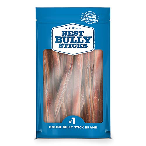 Product Cover Best Bully Sticks Premium 12-inch Thick Bully Sticks (10 Pack) - All-Natural, Grain-Free, 100% Beef, Single-Ingredient Dog Treat Chew Promotes Dental Health