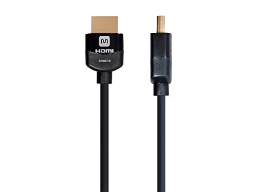 Product Cover Monoprice High Speed HDMI Cable - 25 Feet - Black, Active, 4K@60Hz, HDR, 18Gbps, 30AWG, YUV 4:4:4, CL2 - DynamicView
