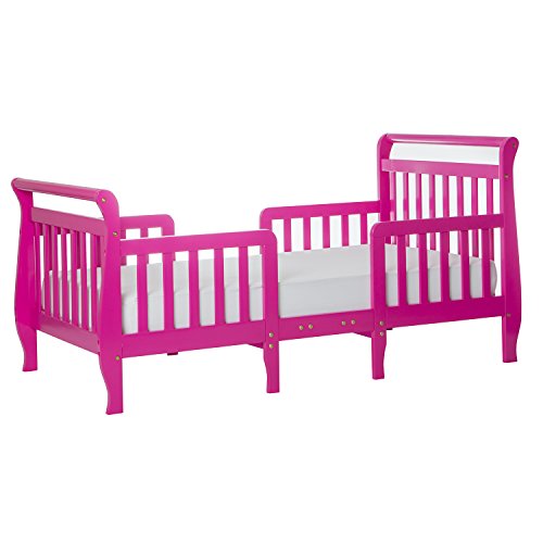 Product Cover Dream On Me Emma 3 in 1 Convertible Toddler Bed, Fuschia Pink