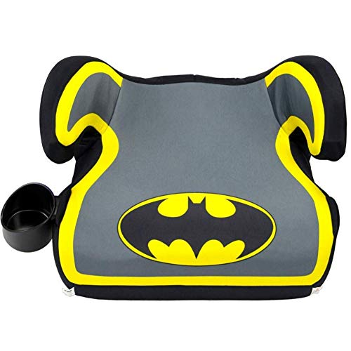 Product Cover KidsEmbrace Batman Booster Car Seat, DC Comics Youth Backless Seat, Yellow