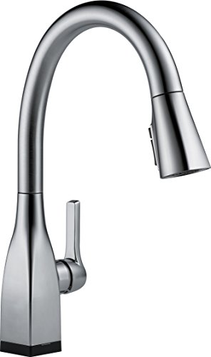 Product Cover Delta Faucet Mateo Single-Handle Touch Kitchen Sink Faucet with Pull Down Sprayer, Touch2O and ShieldSpray Technology, Magnetic Docking Spray Head, Arctic Stainless 9183T-AR-DST