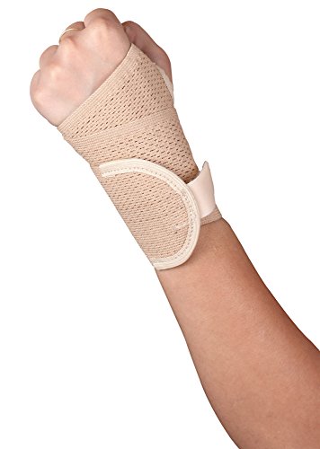 Product Cover Healthgenie Wrist Brace with Thumb Support One Size Fits Most - 1 Piece (Beige)
