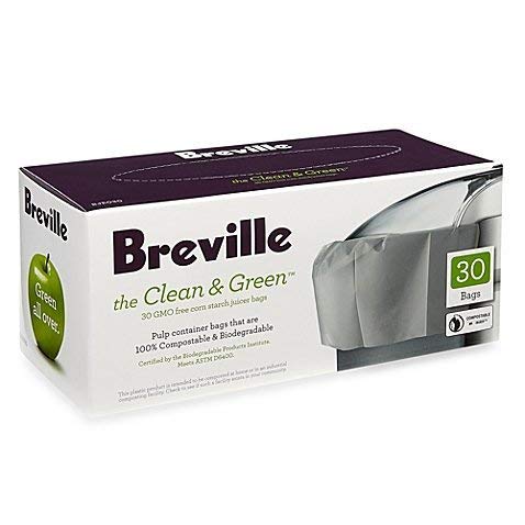 Product Cover Breville the Clean & Green 30-Count Juicer Bags