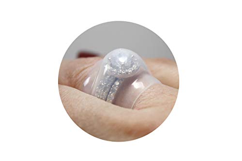 Product Cover CareRing Cover New Silicone Ring Protector for Women's Rings - Clear Small