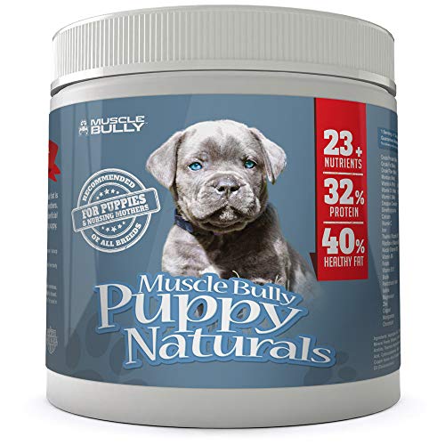 Product Cover Muscle Bully Puppy Naturals (60 Serving) - A Healthy Nutritional Formula for Growing Puppies (for All Breeds). (60 Servings)