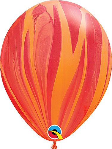 Product Cover PIONEER BALLOON COMPANY 91540 SUPERAGATE - RED ORANGE RAINBOW, 11