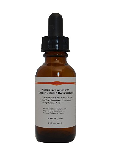 Product Cover Copper Peptide (GHK-Cu) Pro Skin Care Serum with Hyaluronic Acid (1.2oz)