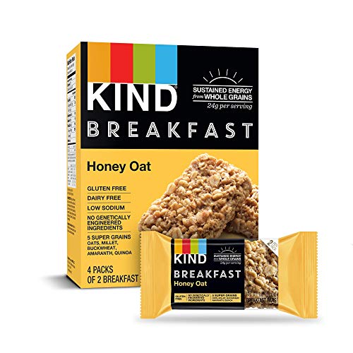 Product Cover KIND Breakfast Bars, Honey Oat, Gluten Free, 1.76 Ounce, 32 Count