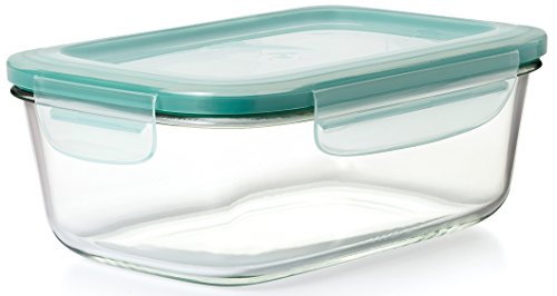 Product Cover OXO Good Grips 8 Cup Smart Seal Leakproof Glass Rectangle Food Storage Container