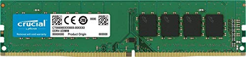 Product Cover Crucial 4GB Single DDR4 2400 MT/s (PC4-19200) SR x8 DIMM 288-Pin Memory - CT4G4DFS824A