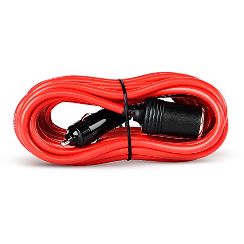 Product Cover Nilight 10003W 14ft Extension Cord Cable Heavy Duty 12V/24V Car Charger with Cigarette Lighter Socket,2 Years Warranty
