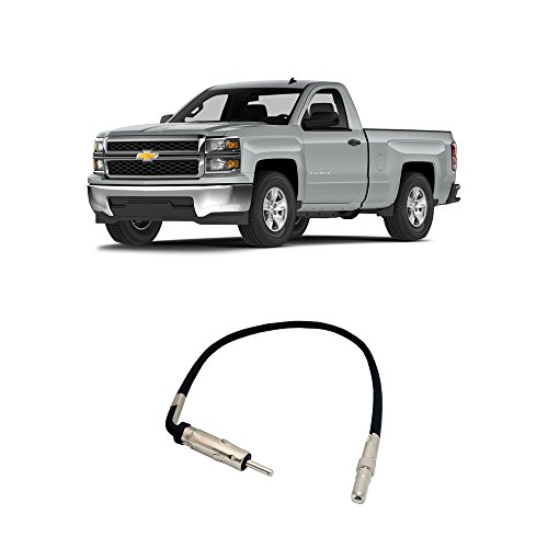 Product Cover Compatible with Chevy Silverado 2007-2014 Factory Stereo to Aftermarket Radio Antenna Adapter