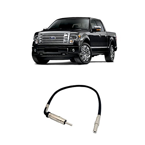 Product Cover Compatible with Ford F-150 Truck 2007-2014 Factory Stereo to Aftermarket Radio Antenna Adapter