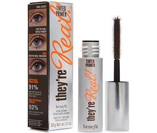 Product Cover Benefit they're Real Tinted Lash Primer Deluxe Travel Size .1 Ounce Unboxed