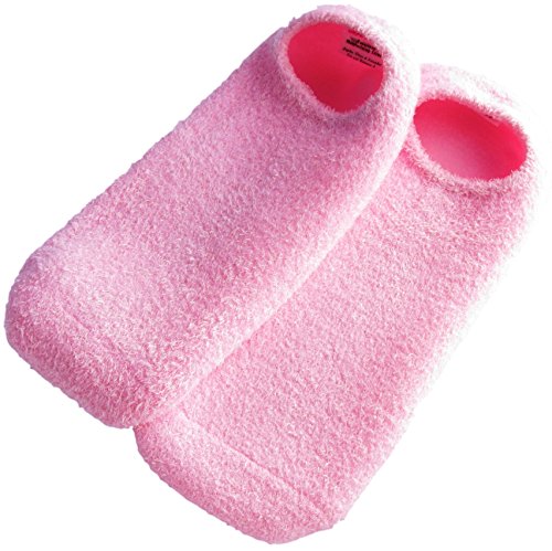 Product Cover Deseau Moisturizing Socks - Luxurious Soft Cotton with Thermoplastic Gel Lining Infused with Botanical Oils - One Pair