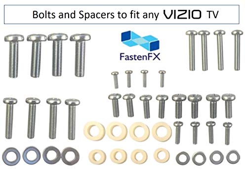 Product Cover Vizio TV mounting Screws and washers - fits Any Vizio TV