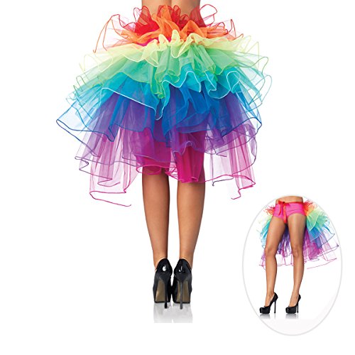 Product Cover PIXNOR Bustle Skirt Women's Layered Dancing Long Tail Skirt Lingerie Bubble Skirt