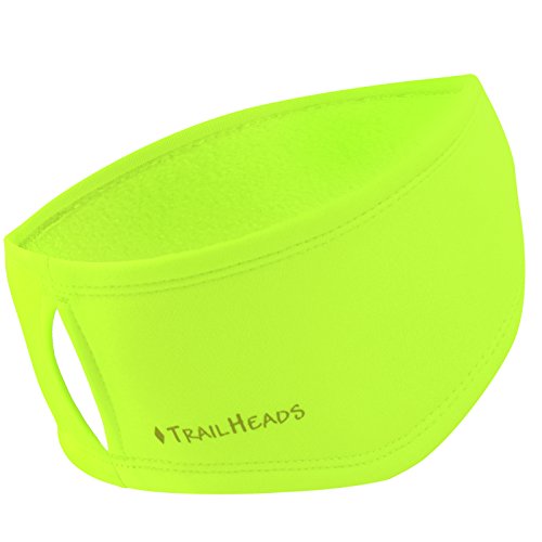 Product Cover TrailHeads Women's Ponytail Headband | Moisture Wicking Ear Band | The Power Running Headband - hi-vis