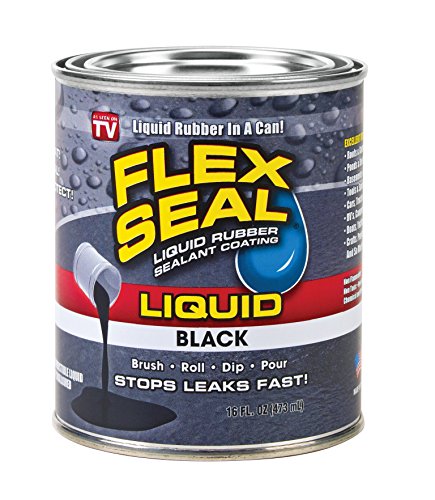 Product Cover Flex Seal Liquid Rubber in a Can, 16-oz, Black