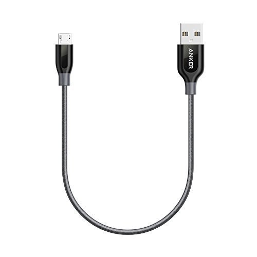 Product Cover Anker Powerline+ Micro USB (1ft) The Premium Durable Cable [Double Braided Nylon] for Samsung, Nexus, LG, Motorola, Android Smartphones and More