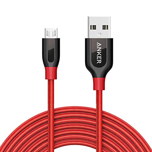Product Cover Anker Powerline+ Micro USB (10ft) The Premium Durable Cable [Double Braided Nylon] for Samsung, Nexus, LG, Motorola, Android Smartphones and More