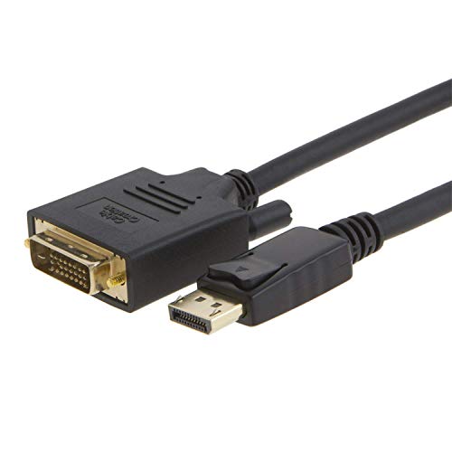 Product Cover CableCreation Active DisplayPort to DVI Cable, 6ft DP to DVI-I Cord, Eyefinity Support Multi-Screen, 1.8M Black