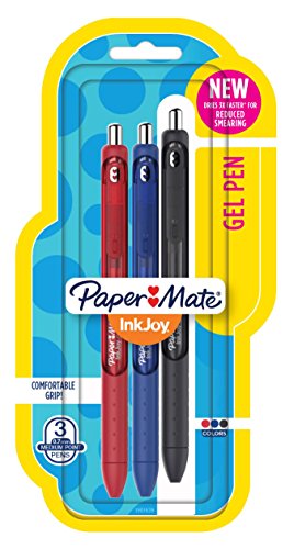 Product Cover Paper Mate InkJoy Gel Pens, Medium Point, Assorted Colors, 3 Count