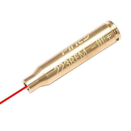 Product Cover Pinty Laser Red Dot for Scopes 223 REM Bore Sight Cartridge Sight 5.56 NATO