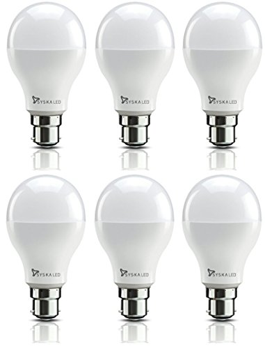 Product Cover Syska PAG Base B22 5-Watt LED Bulb (Pack of 6, Cool White)