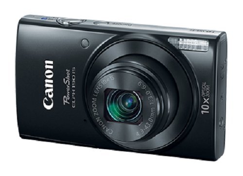 Product Cover Canon Cameras US 1084C001 Canon PowerShot ELPH 190 Digital Camera w/ 10x Optical Zoom and Image Stabilization - Wi-Fi & NFC Enabled (Black)