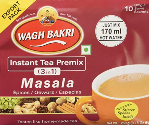 Product Cover Great Bazaar Wagh Bakri Instant Masala Chai Tea, 260 Gram