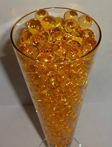 Product Cover Gold Water Beads Vase Fillers for Use with LED Water Submersible Lights,Tea Lights & Floating Candles