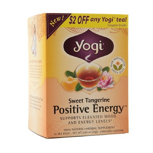 Product Cover Yogi Tea Herbal Tea, Sweet Tangerine Positive Energy 1.02 oz(Pack of 2)