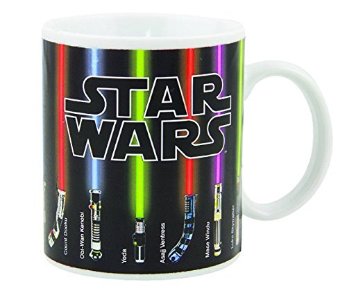 Product Cover Star Wars Mug, Lightsabers Appear With Heat (12 oz)