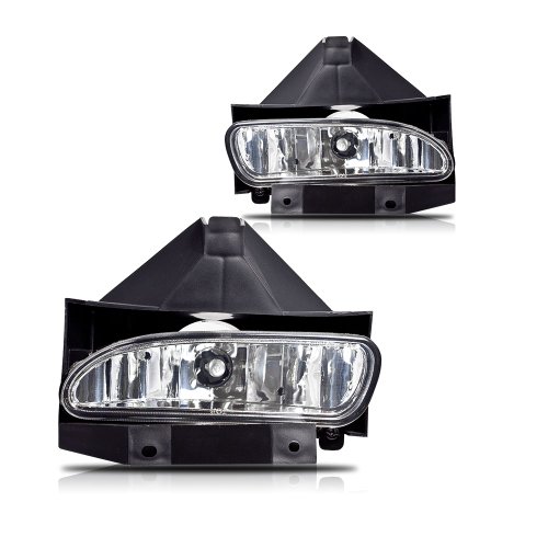 Product Cover Winjet WJ30-0086-09 OEM Series for [1999-2004 Ford Mustang GT] Clear Driving Fog Lights