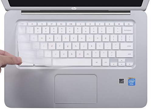 Product Cover Keyboard Cover for 2018 HP Chromebook 14-inch Laptop | HP Chromebook 14-ak Series | HP Chromebook 14-ca Series | HP Chromebook 14 G2 G3 G4 Series, Clear