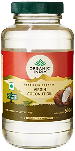 Product Cover Organic India 1 Coconut Oil 500Ml