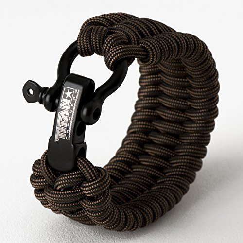 Product Cover Titan Paracord Survival Bracelet | Bronze | Medium (Fits 7