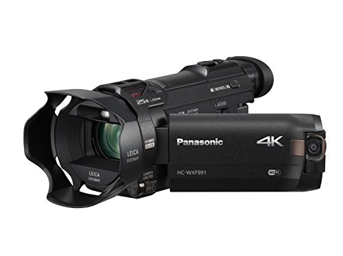 Product Cover Panasonic 4K Cinema-Like Video Camera Camcorder HC-WXF991K, 20X Leica DICOMAR Lens, 1/2.3