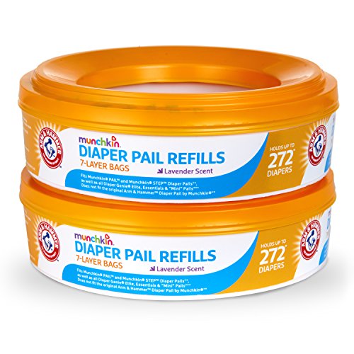Product Cover Munchkin Arm and Hammer Diaper Pail Refill Rings, 544 Count