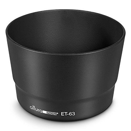 Product Cover (Canon ET-63 Replacement) Altura Photo Lens Hood for Canon EF-S 55-250mm f/4-5.6 is STM Lens