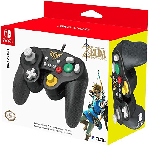 Product Cover HORI Nintendo Switch Battle Pad (Zelda) GameCube Style Controller - Nintendo Switch